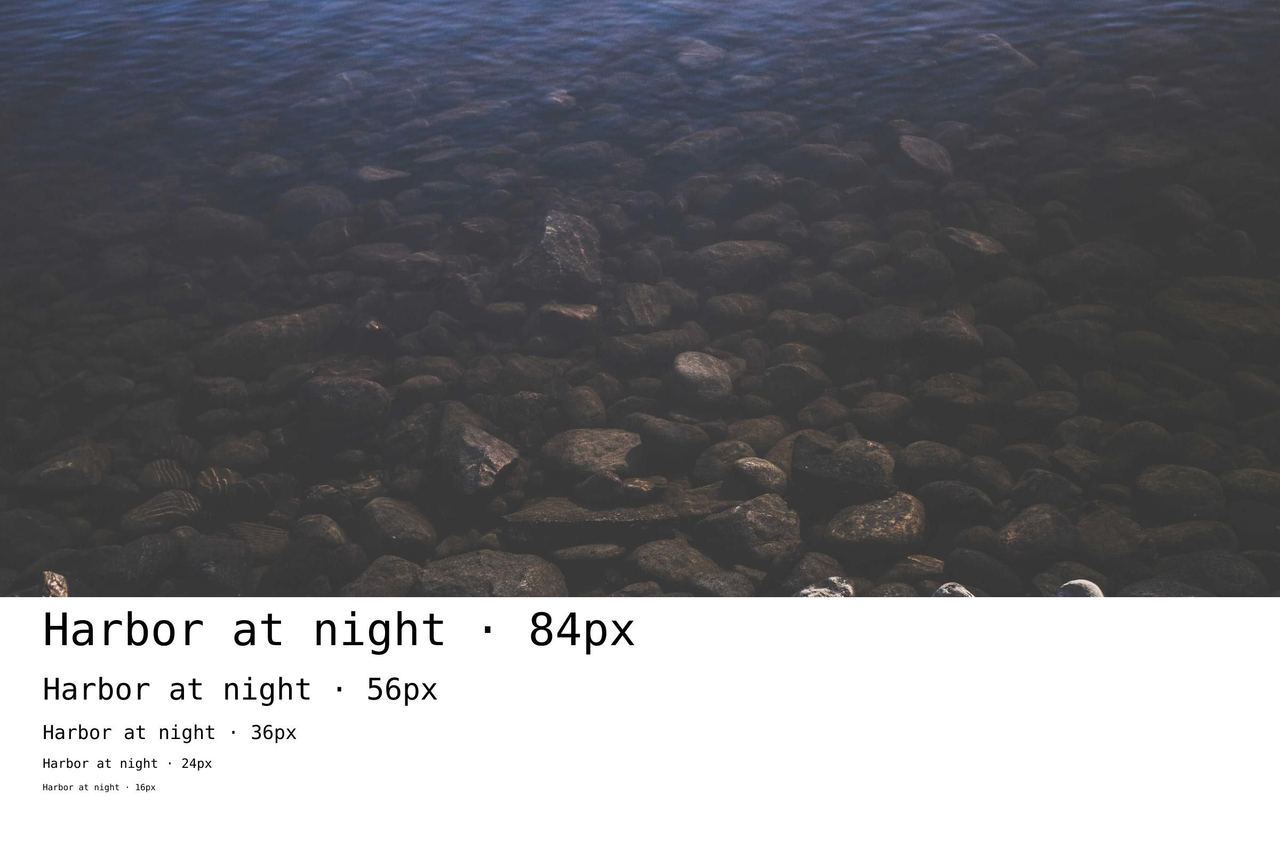 Landscape photograph, sample 08